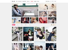 ZBlog瀑布流寫真圖片主題themeOLDZ模板，一套專業的美圖網站模板